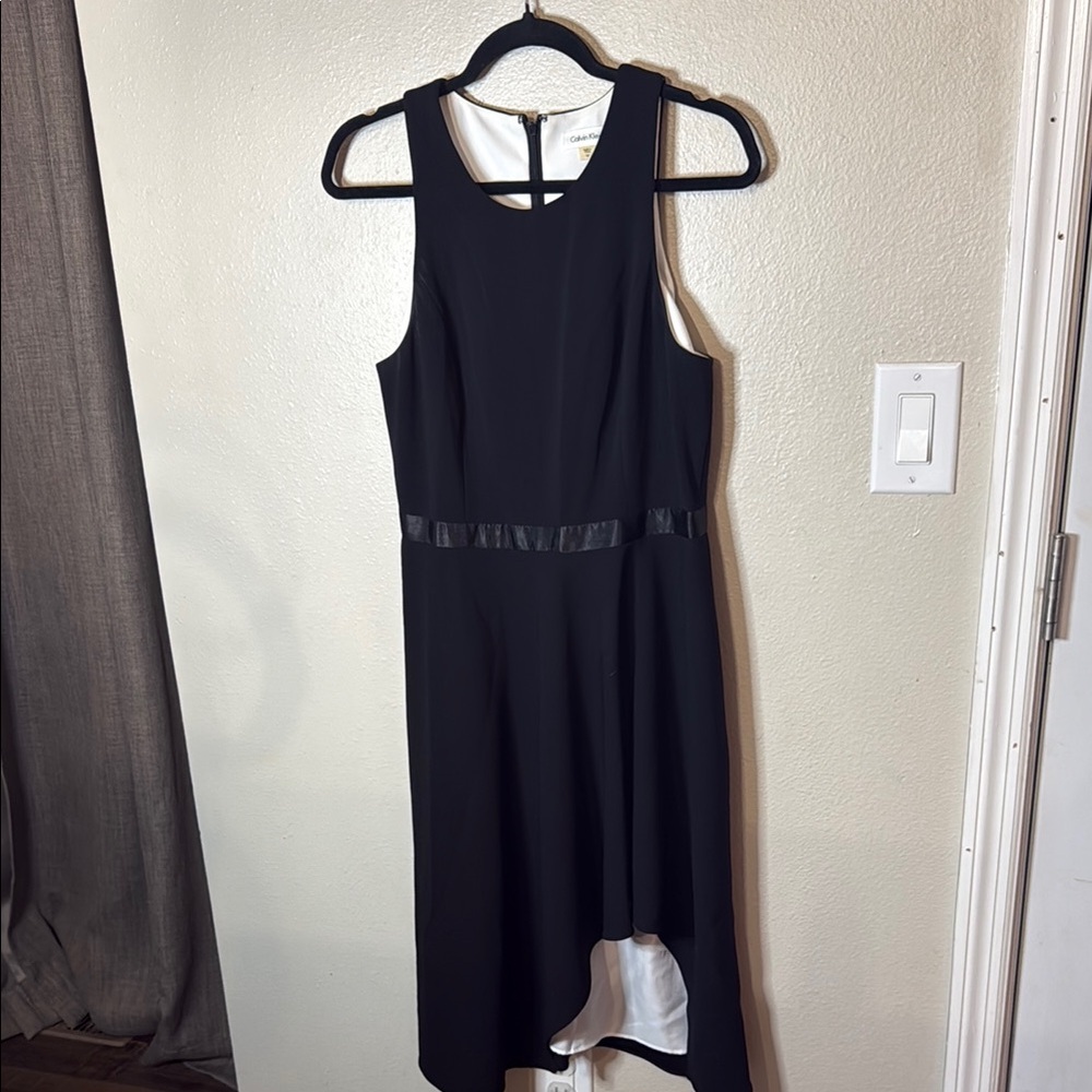 Elegant Black Sleeveless Dress